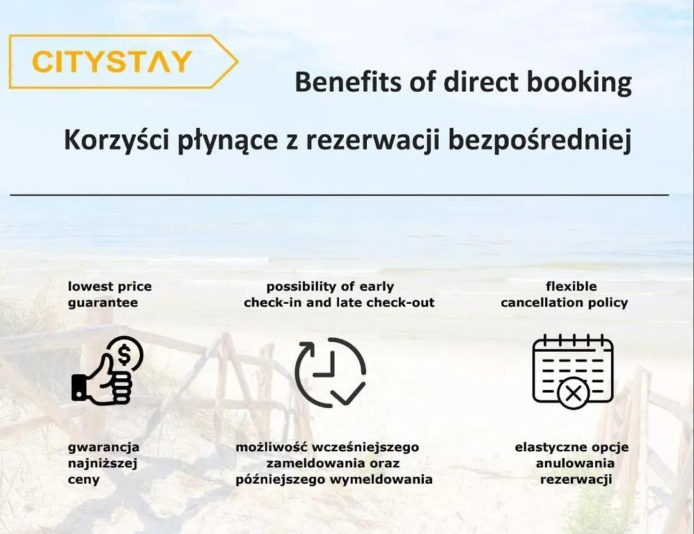 Apartament Citystay Sopockie Studio W Stylu Skandynawskim! Sopot